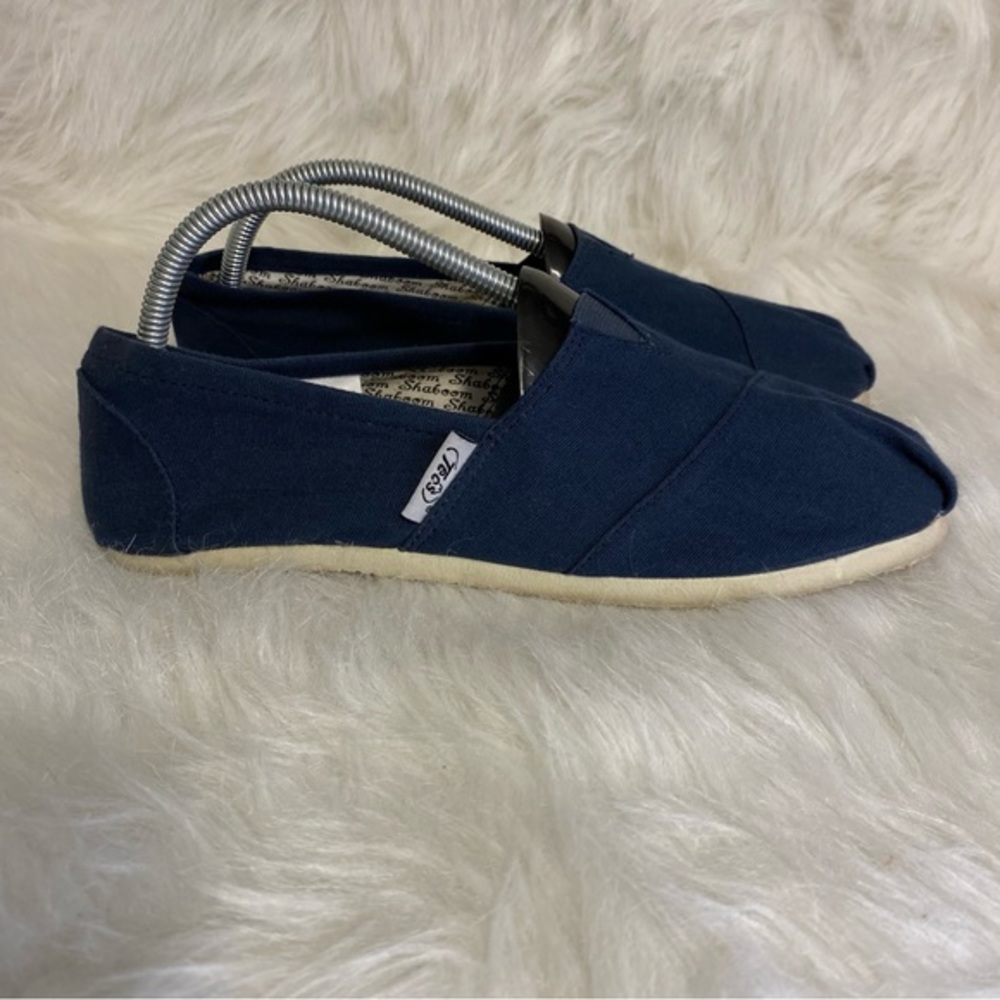 Tecs Shoes Women’s Size 10 Flats‎ slip On Blue